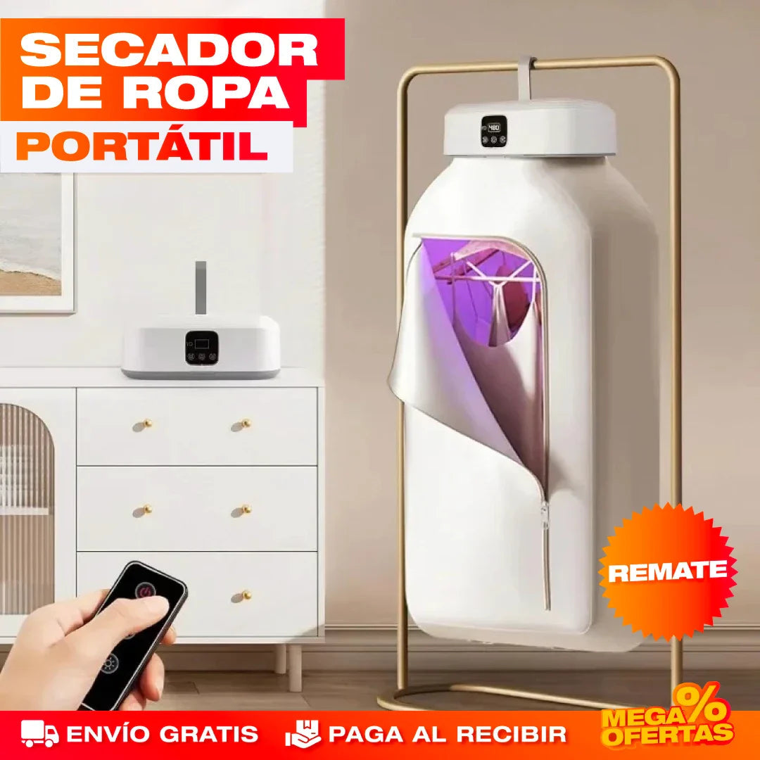 🌀 Dryer Clothing – La Secadora Portátil Que Tu Ropa Necesita 👕🔥