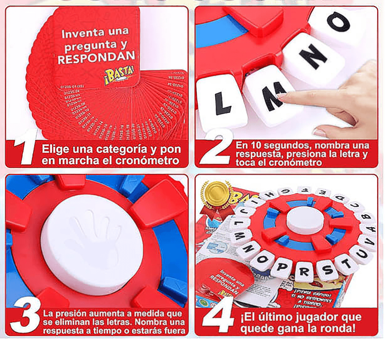 Juego viral ¡Basta!